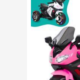 Mini Moto Elétrica Infantil com Luz e Som