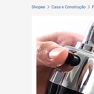 Torneira Inox com Chuveiro e Rotação 360°